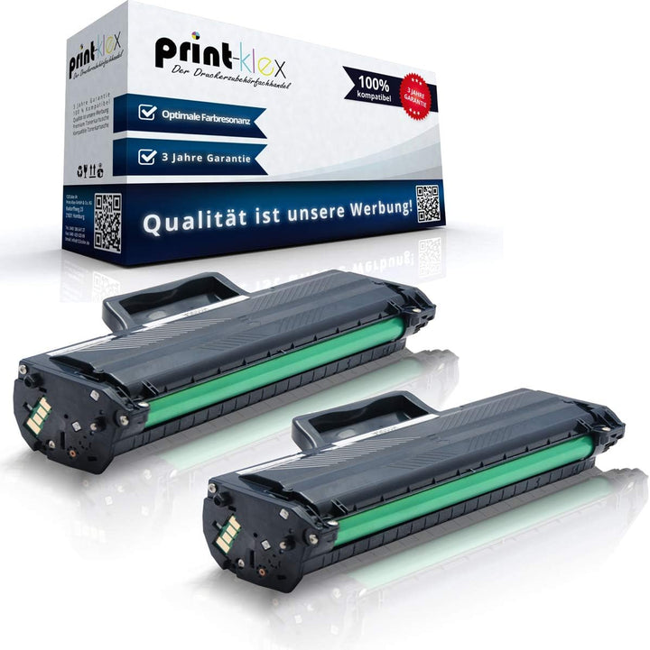 2x Print-Klex Tonerkartuschen kompatibel für HP Laser MFP 130 Series Laser MFP 135 ag Laser MFP 135