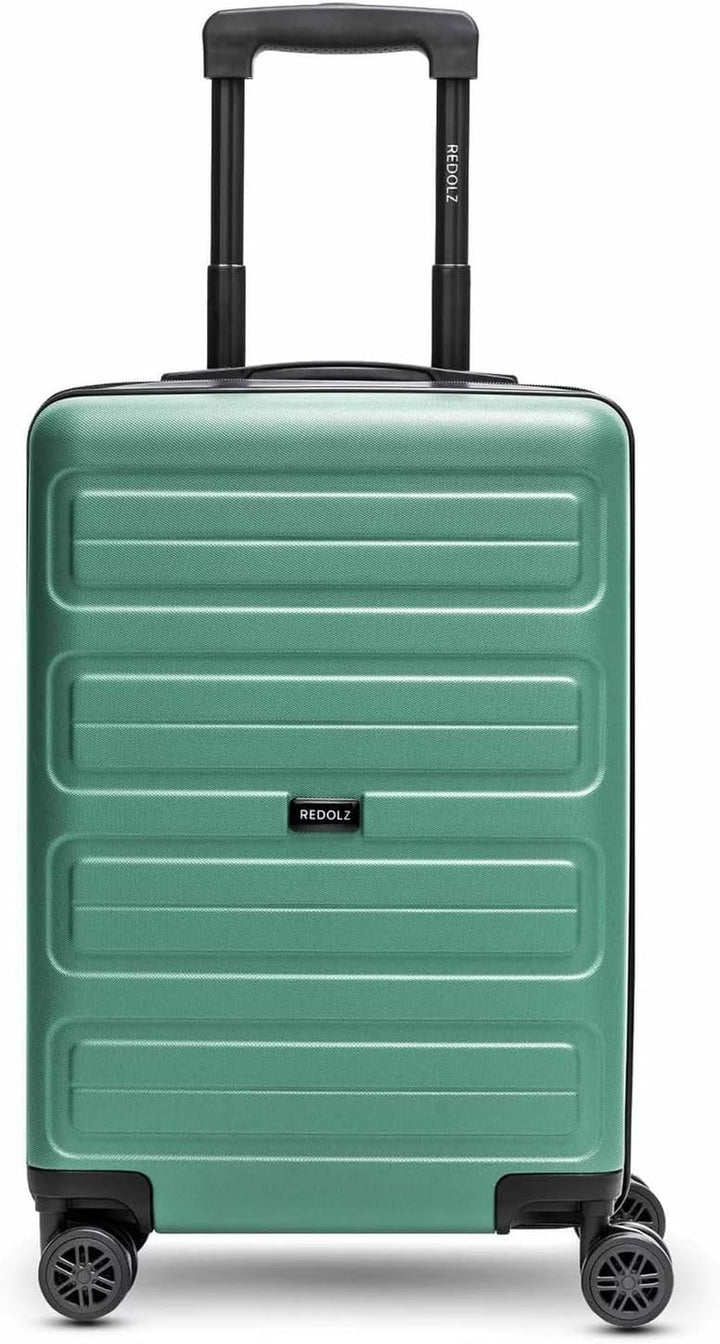 REDOLZ kleiner Hartschalen Kabinen-Koffer | Cabin-Trolley 38 x 21 x 55 cm aus hochwertigem ABS Mater