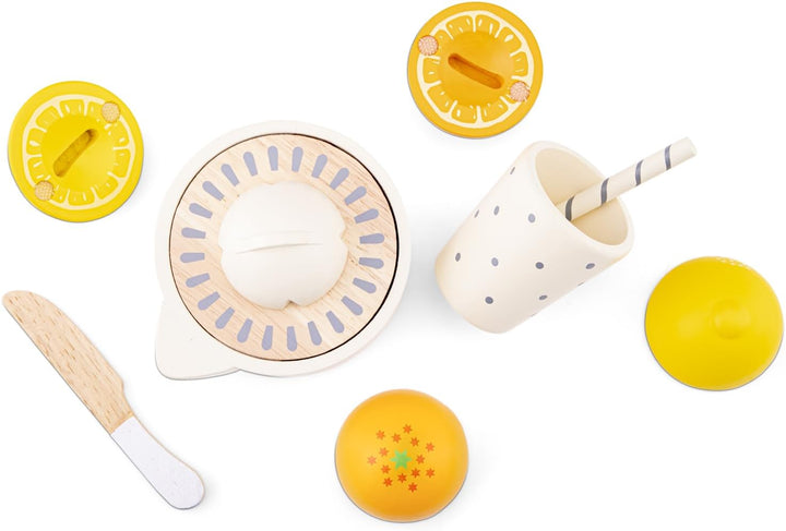 New Classic Toys 10709 Holzspielzeug-Zitruspresse-Set