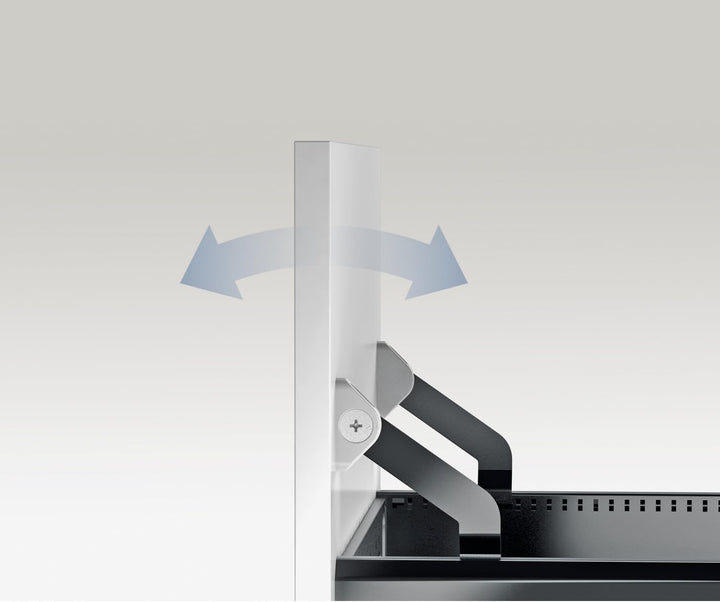 Hettich 46751 Systema TOP 2000 Container-Set SIL Sys,Voll-/Überauszug,ET 730,alu, Aluminium, Alumini