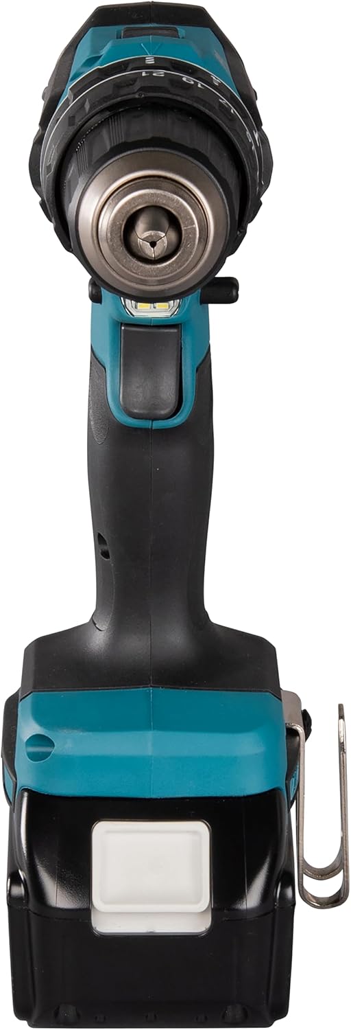 Makita DHP485RTJ Akku-Schlagbohrschrauber 18 V / 5,0 Ah, 2 Akkus, Ladegerät im MAKPAC mit 2 Akkus +