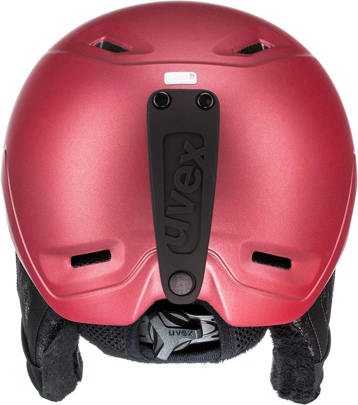 UVEX Skihelm Snowboardhelm UVEX JIMM Gr. 52-59 cm, Fuchsia mat 52-55 cm, 52-55 cm