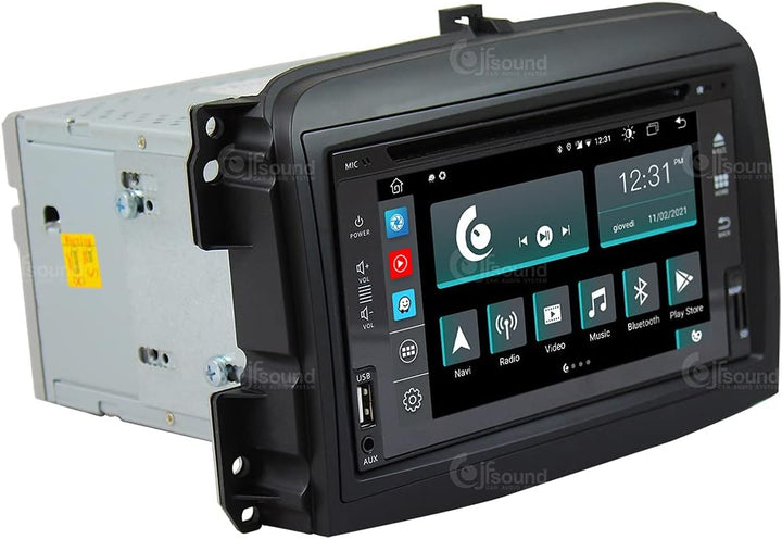 Costum fit Autoradio für FIAT 500L Old DVD Android GPS Bluetooth WiFi Dab USB Full HD Touchscreen Di