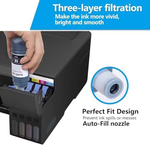 LCL Kompatibel Tintenbehälter als Ersatz für Epson 104 C13T00P140 ET-1810 ET-2710 ET-2711 ET-2712 ET