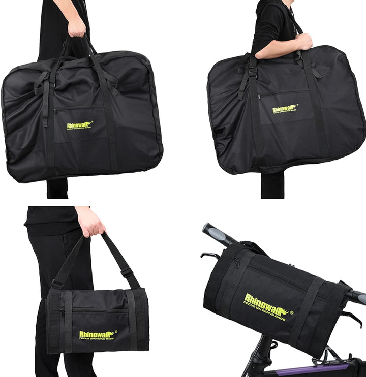 BAIGIO Fahrrad Transporttasche Klapprad Reisetasche für 14- 20 Zoll Faltrad Wasserabweisend Faltbar