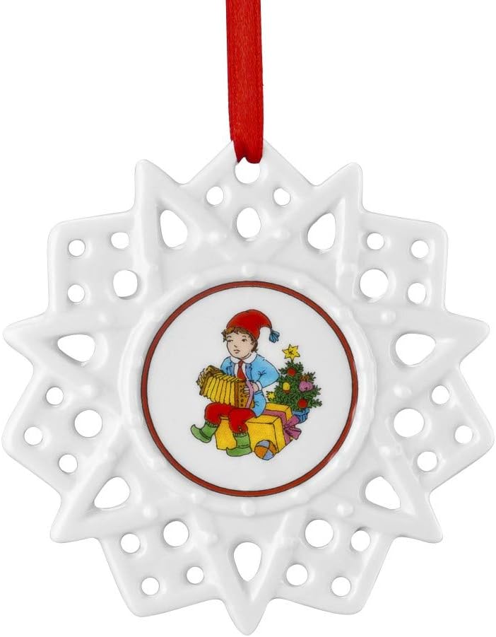 Hutschenreuther - 3 x Schmuckstern 2016-3 Motive - Stern - Sterne - NEU - OVP