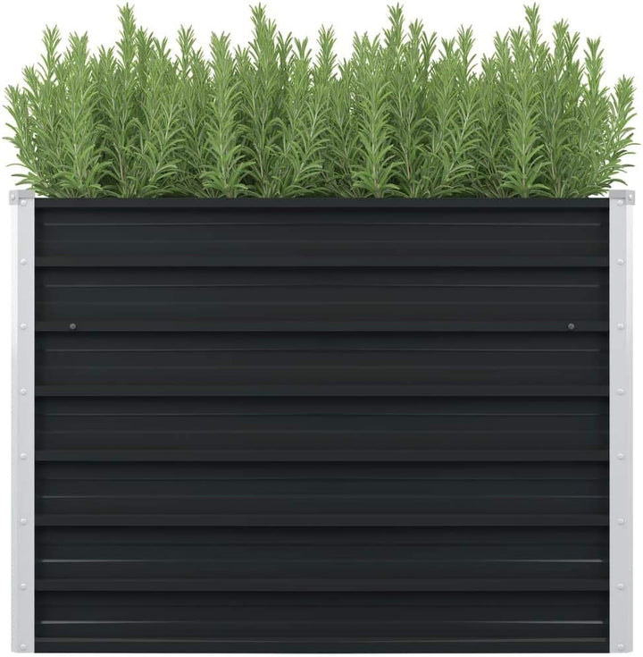 yorten Hochbeet Gartenbeet Pflanzbeet Frühbeet Pflanzkübel Pflanzkasten Blumenkasten Gemüsebeet 100