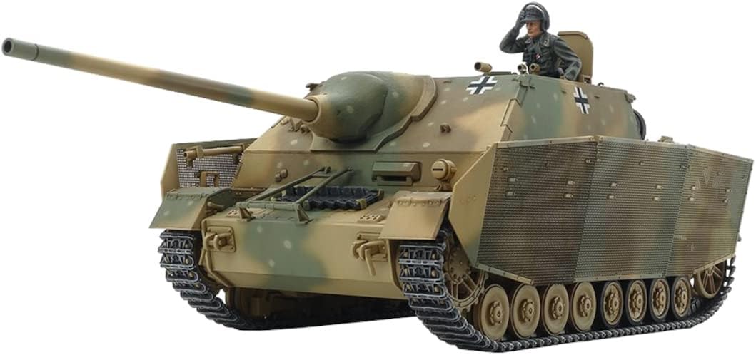 TAMIYA 35381 1:35 Dt. Jagdpanzer IV/70(A) m. PE - Modellbausatz, Plastikbausatz, Bausatz zum Zusamme