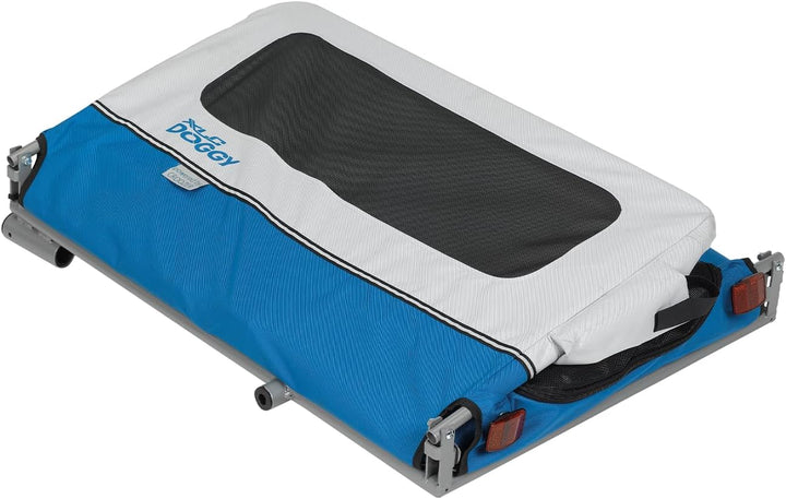 XLC Unisex – Erwachsene Doggy Van Fahrradanhänger 16 Zoll mehrfarbig, 16 Zoll mehrfarbig