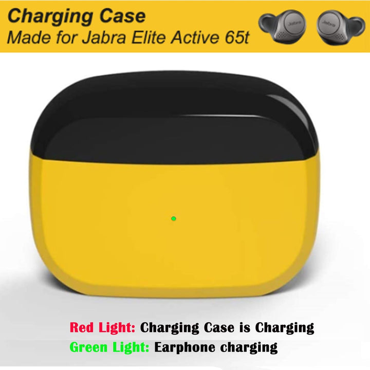 Ersatz Ladecase Kompatibel mit Jabra Elite Active 65t und Jabra Elite 65t, Schutzhülle für drahtlose