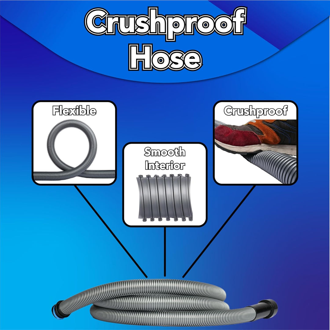 Cen-Tec Systems 94192 Quick Click Schlauch für Haus- und Ladensauger mit Multi-Brand Elektrowerkzeug