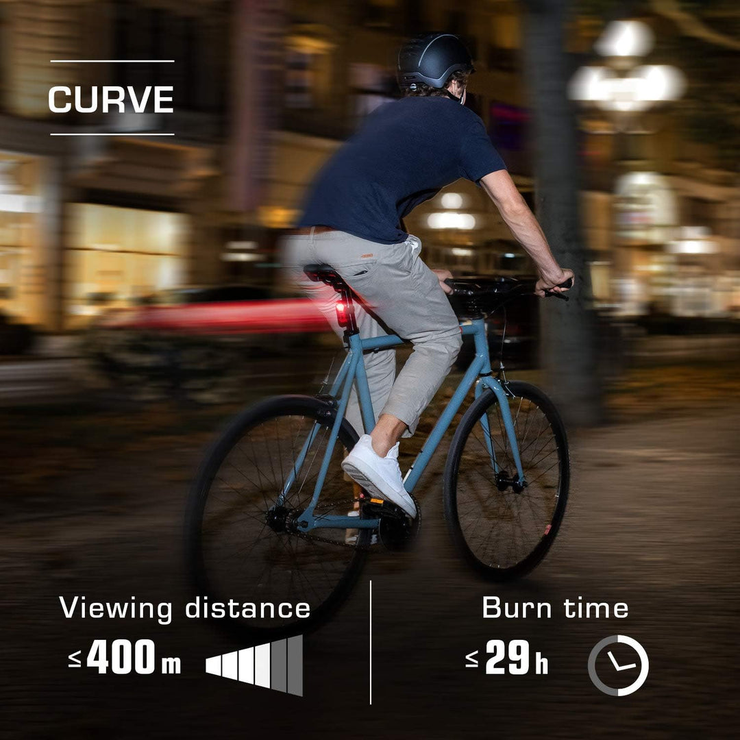 SIGMA SPORT Unisex – Erwachsene Aura 30 / Curve, Schwarz, Uni Single, Single