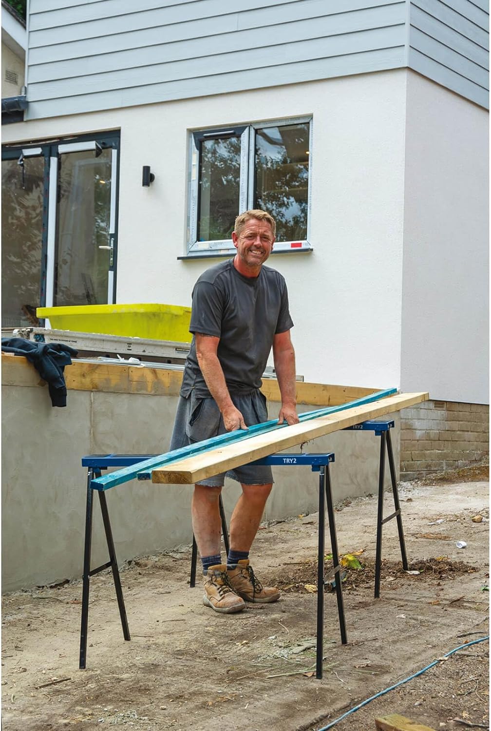 Draper 52072 Gestelle/Gerüste, 1000 x 800 mm, faltbar, 2 Stück