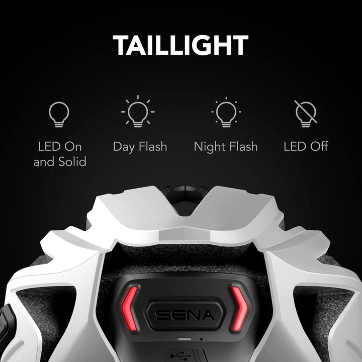 Sena R2 / R2 EVO Smart Rennradhelm, Matt-schwarz