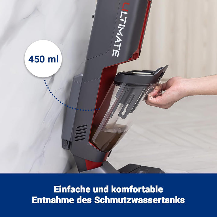 Atvel F16 Ultimate Smart kabelloser, Leichter Nass-Trocken-Staubsauger mit Dual-Tank Design und Mopp