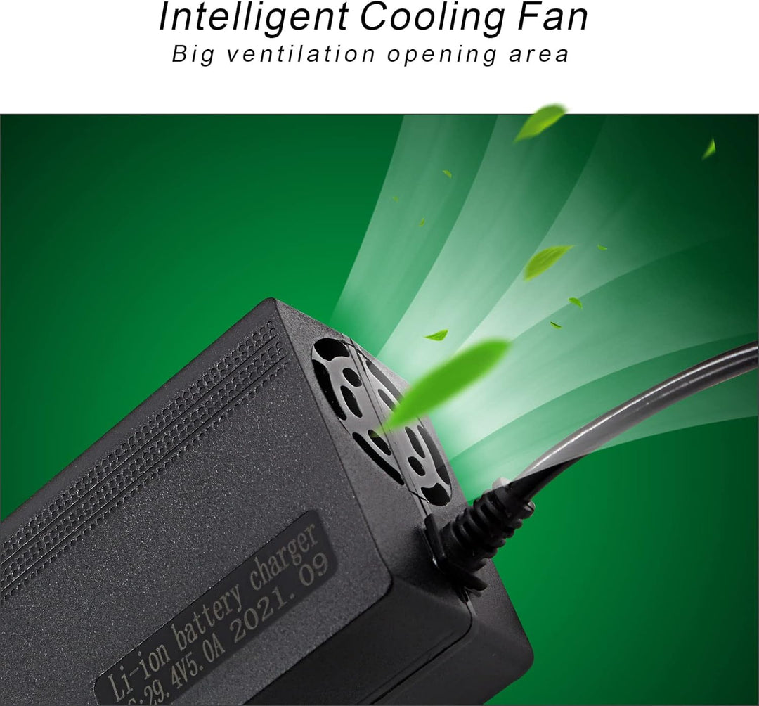 29.4V 5A Li-ion Ladegerät Mehrere Stecker Kompatibel mit Dream i-100 All Star Superfly Ranger, Astro