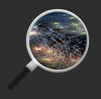 islandburner Bild Bilder auf Leinwand Amerika vom Weltall MF XXL Poster Leinwandbild Wandbild Dekoar