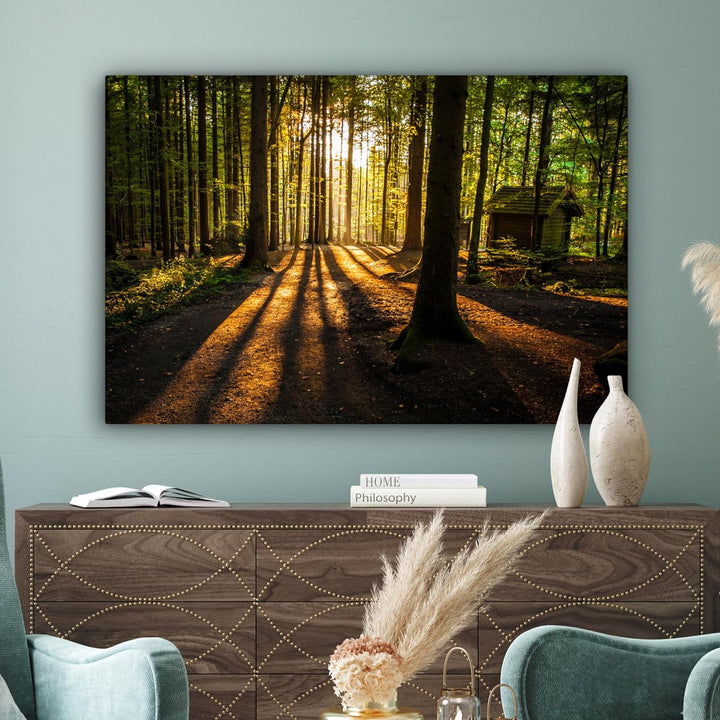 MuchoWow© Leinwand Gross 120x80 cm XXL Deko Schlafzimmer Aesthetic Leinwandbilder Wohnzimmer Gemälde