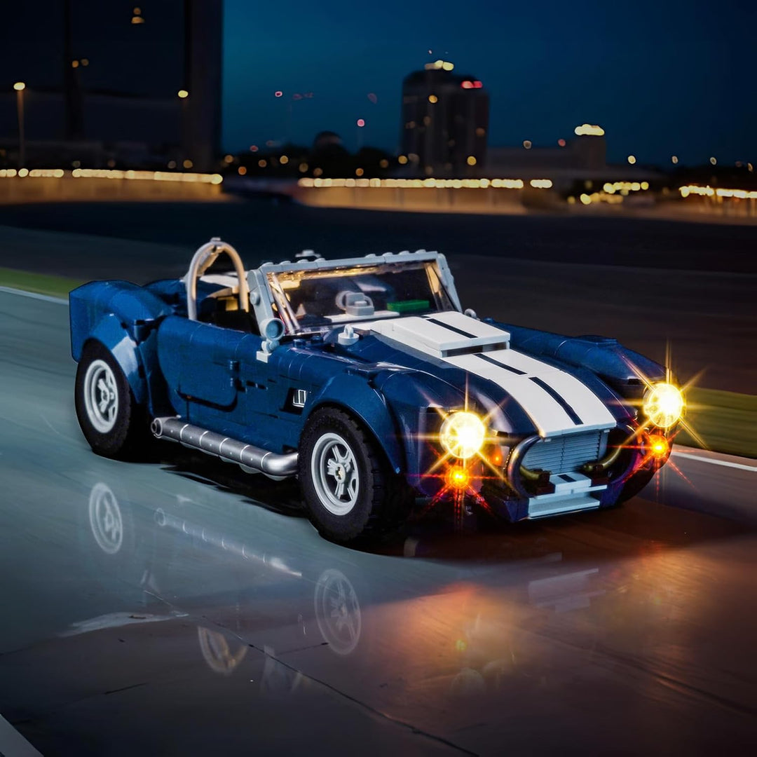 LocoLee Licht Set Kompatibel mit Lego 10357 Shelby Cobra 427 S/C (Kein - Lego-Set) Dekorative Beleuc
