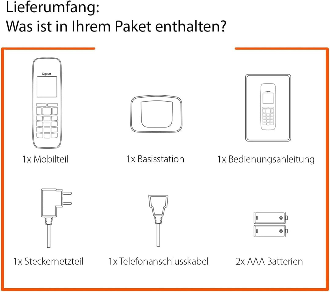 Gigaset C575A - Schnurloses DECT-Telefon mit Anrufbeantworter - grosses Farbdisplay mit moderner Ben