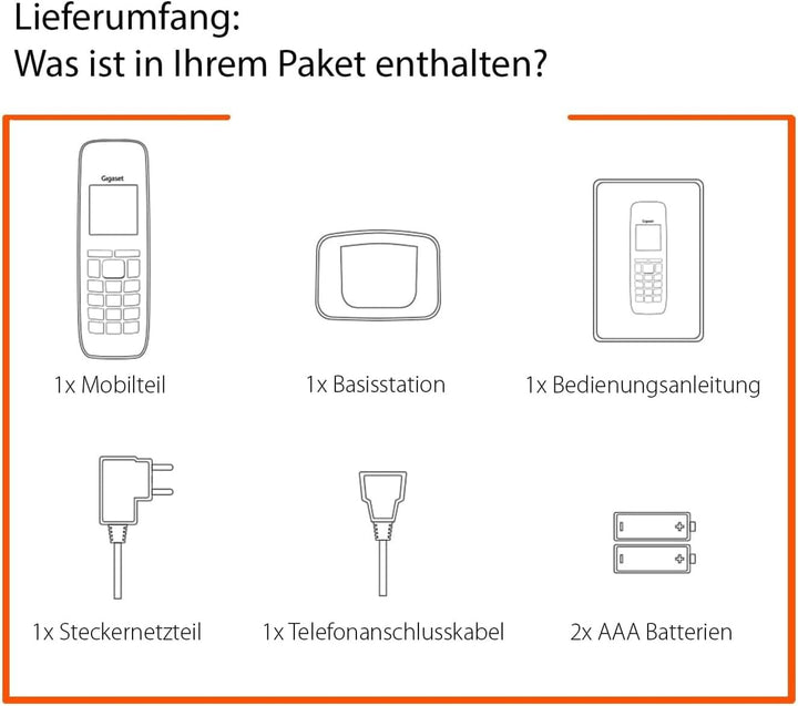 Gigaset C575A - Schnurloses DECT-Telefon mit Anrufbeantworter - grosses Farbdisplay mit moderner Ben