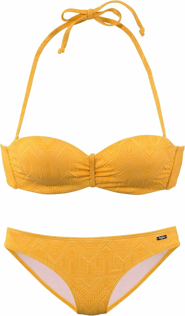 Buffalo Damen Bikini Set gelb 36 / D