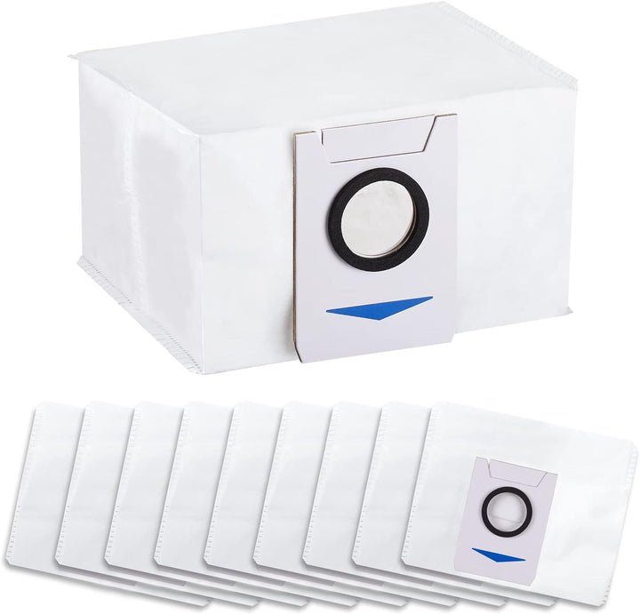 10 Stück Staubbeutel Zubehörset für Ecovacs Deebot X1 Omni / X1 e Omni / T20 Omni Absaugstation, 3L
