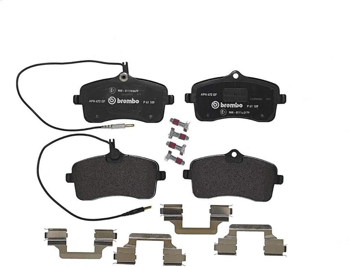 Brembo P61109 Vordere Bremsbeläge, Anzahl 4