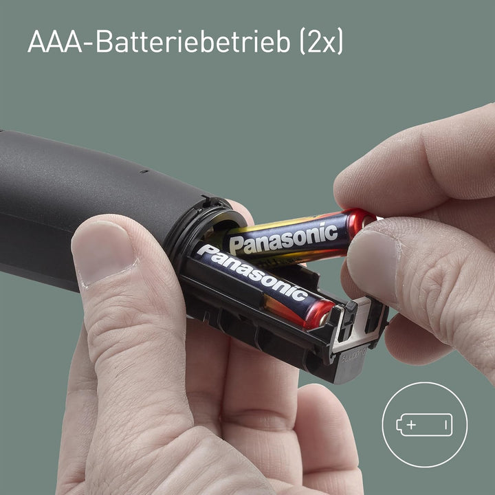 Panasonic ER-GN300-K503 Nasenhaarschneider für Männer, Premium-Elektrorasierer, Nasen-, Ohren- und A