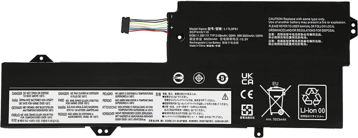 PUGASR L17L3P61 Laptop Akku Kompatibel mit Lenovo IdeaPad Yoga 720-12IKB 330-11IGM 320S-13IKB Flex 6