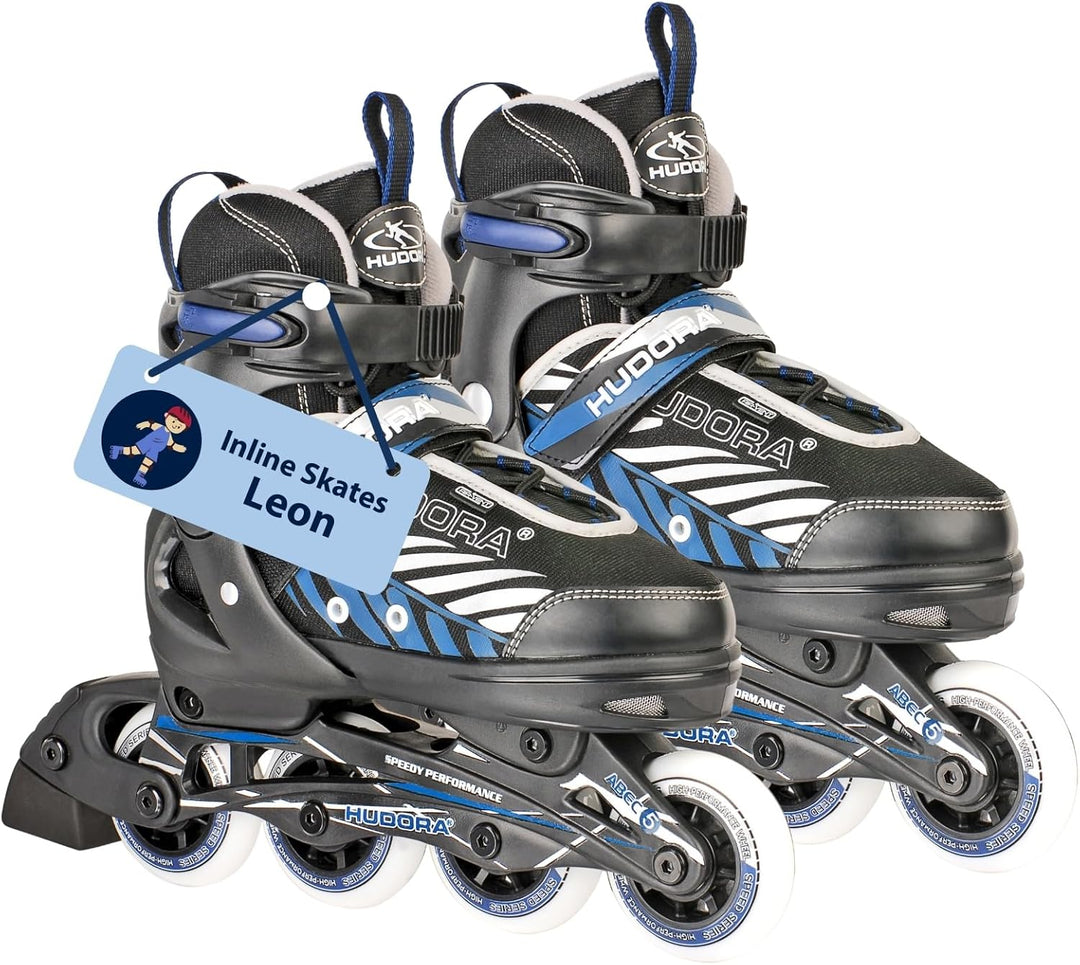 HUDORA Inliner Mia/Leon - Inliner für Kinder, Jugendliche und Erwachsene - Verschiedene Grössen - Ro
