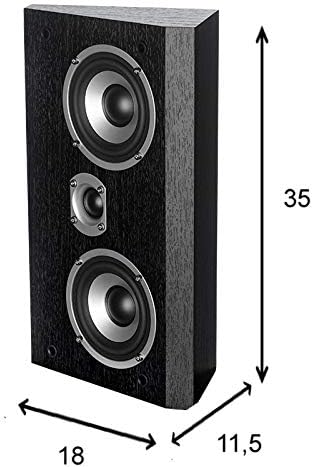 DYNAVOICE - Paar 2-Wege-Lautsprechere. Ideal für Dolby Atmos. Ref. Magic FX-4. Weiss