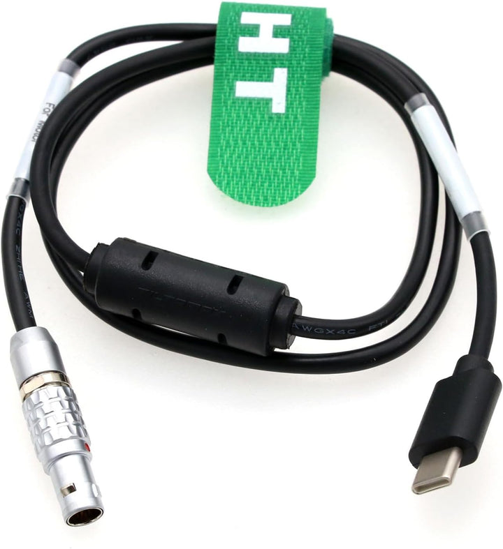 HangTon BMPCC 4K 6K Run Stop Kabel 7 Pin auf USBC für Tilta Nucleus-M Motor zu BlackMagic Pocket Cin