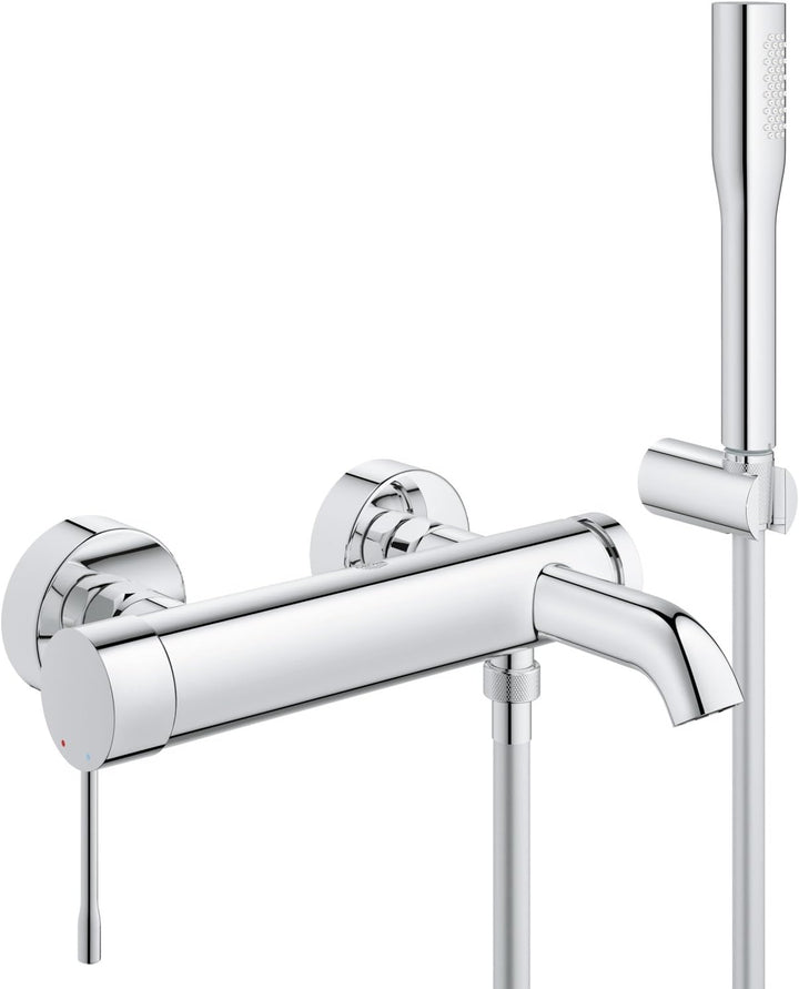 GROHE Essence | Badarmaturen - Einhand-Wannenbatterie, DN 15 | chrom | 33628001 & Essence | Badarmat