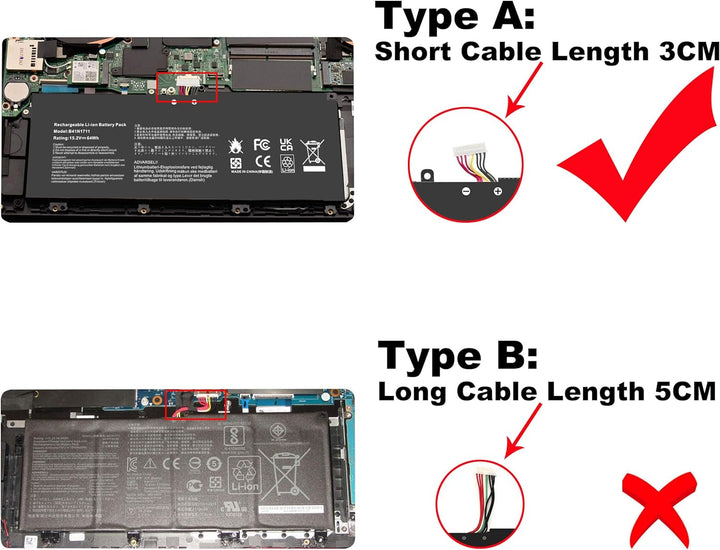 BLESYS B41N1711 Akku für ASUS TUF Gaming FX705DD FX705DT FX705DU FX705DY FX705GD FX705GE FX705GM PX7