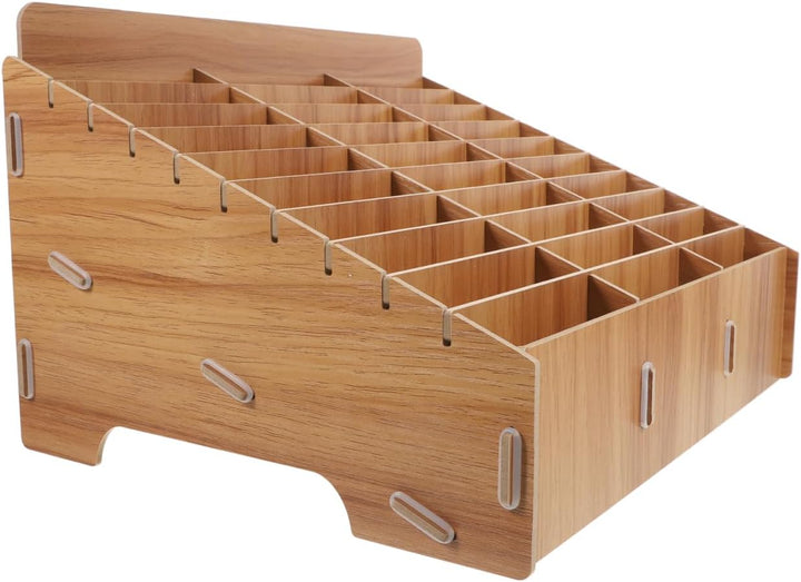 TOPBATHY Handy Box Schule Handy-Aufbewahrungsbox 30-Fächer- -Handy-Desktop-Organizer Telefonmanageme