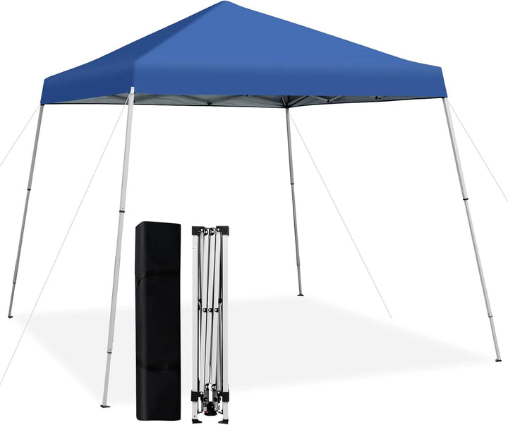 COSTWAY 3x3 m Faltpavillon, Pop Up Gartenpavillon, Pavillon faltbar, UV-Schutz 50+, für Strand, Camp