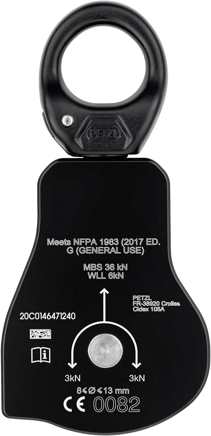 PETZL Unisex-Adult Spin Pulley, 0, Uni