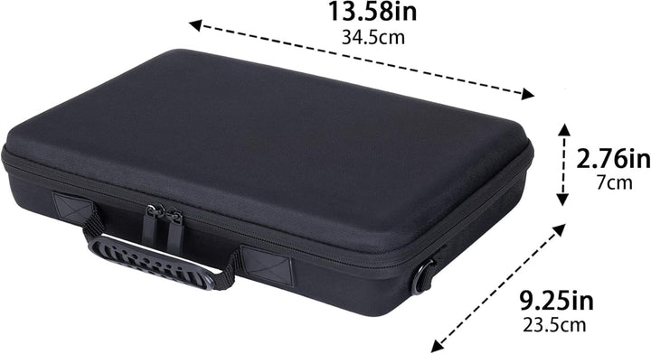 co2CREA Hart Reise Schutz Hülle Etui Tasche für Akai Professional APC Key 25 MK2 25-Tasten USB MIDI