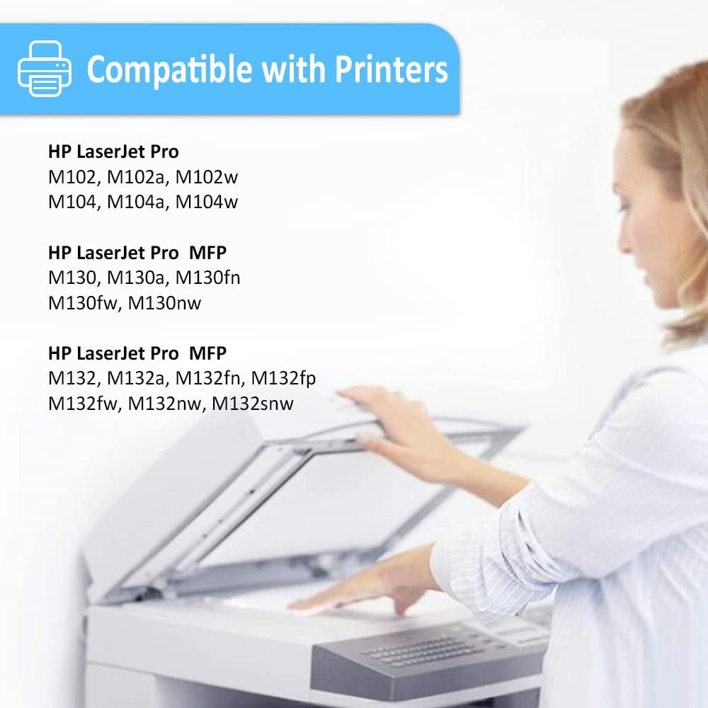 Kompatible Trommelkartusche 19A CF219A Schwarz Ersatz für HP Laserjet Pro M102a M102w, MFP M130fn M1