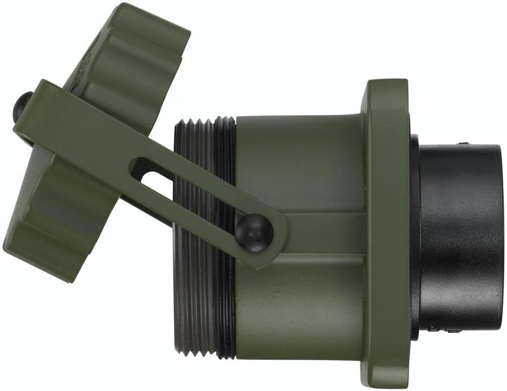 HELLA 8JB 001 935-051 Steckdose - 24V - 2-polig - Aluminium - nato-oliv