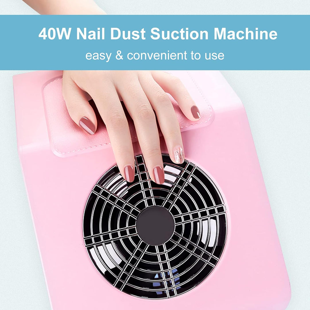 40 W Nagelstaubsauger, Layhou Reinigungswerkzeug, Maniküre, Pediküre, Kollektion Nail Art, Gerät zum