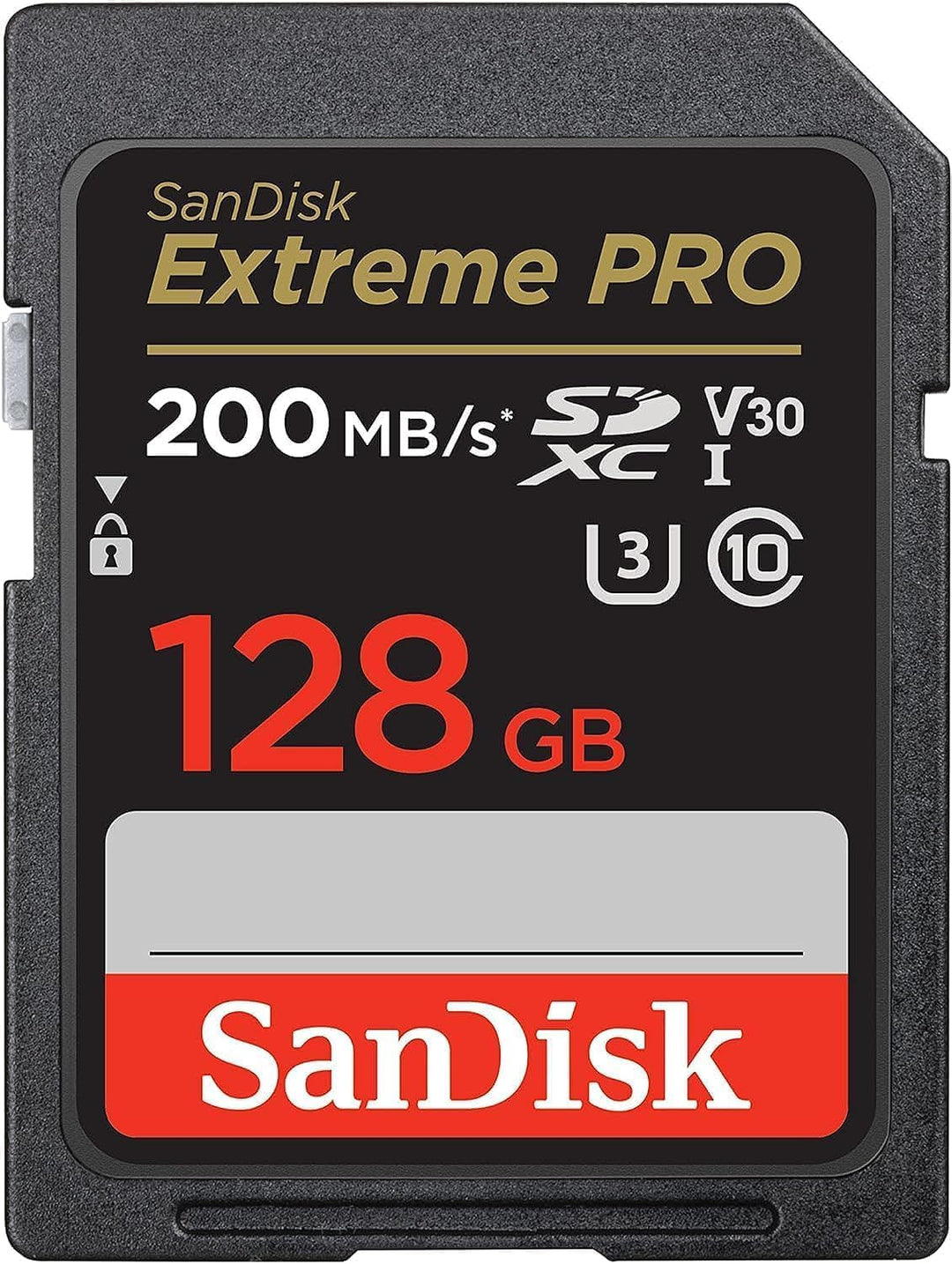SanDisk Extreme Portable SSD 2 TB, Schwarz & Extreme PRO SDXC UHS-I Speicherkarte 128 GB (V30, Übert