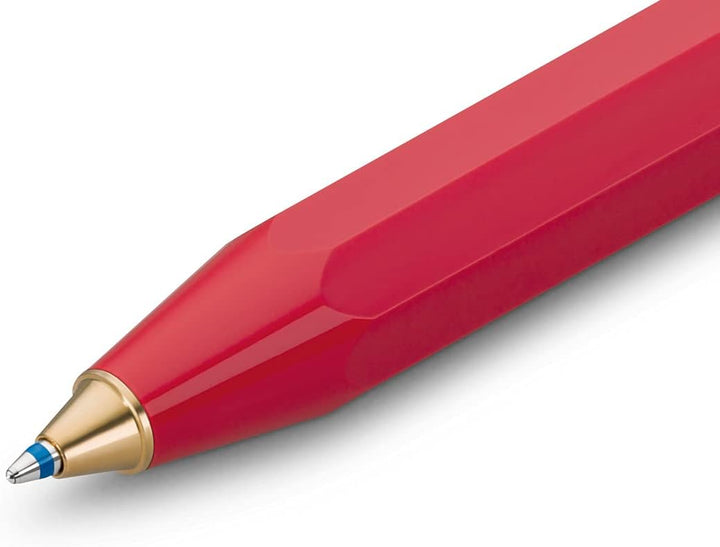 Kaweco 10001151 Classic Sport Red I Business Kuli aus hochwertigem Kunststoff I 12g leichter Edel Ku