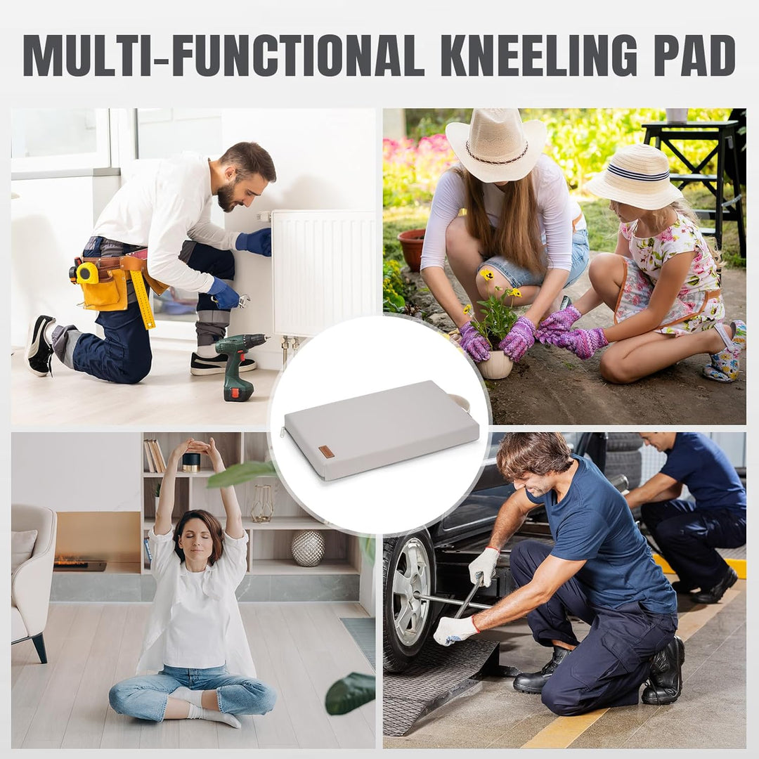 HappyPicnic Knieschoner, 5,1 cm dick, wasserdicht, Schaumstoff-Kniematten, Kissen für Garten, Hof, A