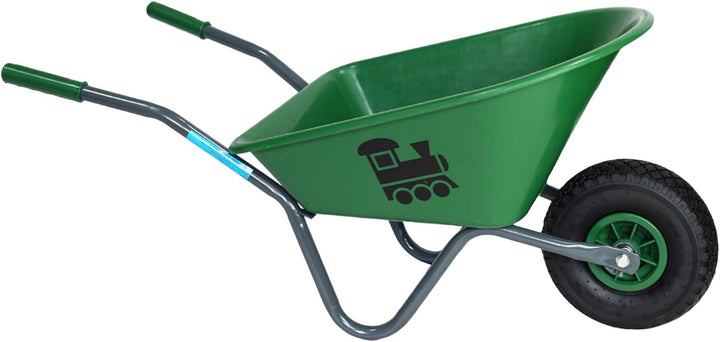 Kinderschubkarre Schiebkarre Metallschubkarre Gartenkarre Diverse Motive Lokomotive Feuerwehr Prinze