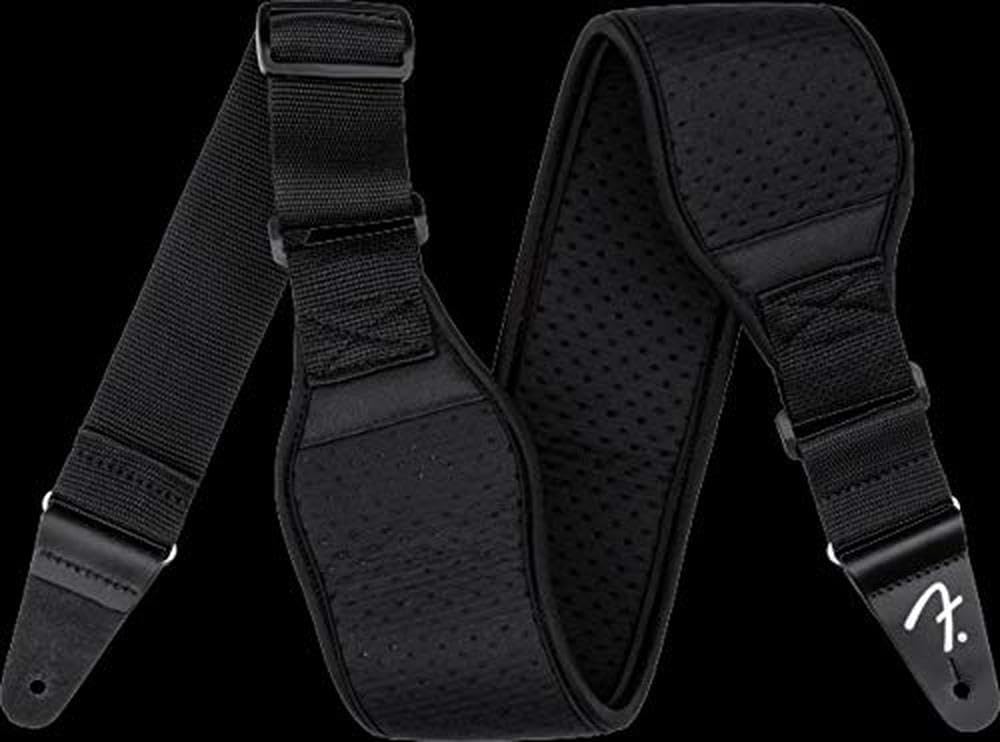 Fender© Swell Neoprene Strap, 7,5cm, Schwarz, Schwarz