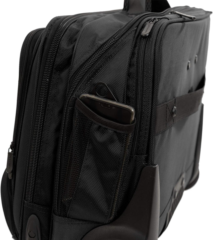 Dermata 2-Rollen-Businesstrolley Nylon 44,5 cm schwarz