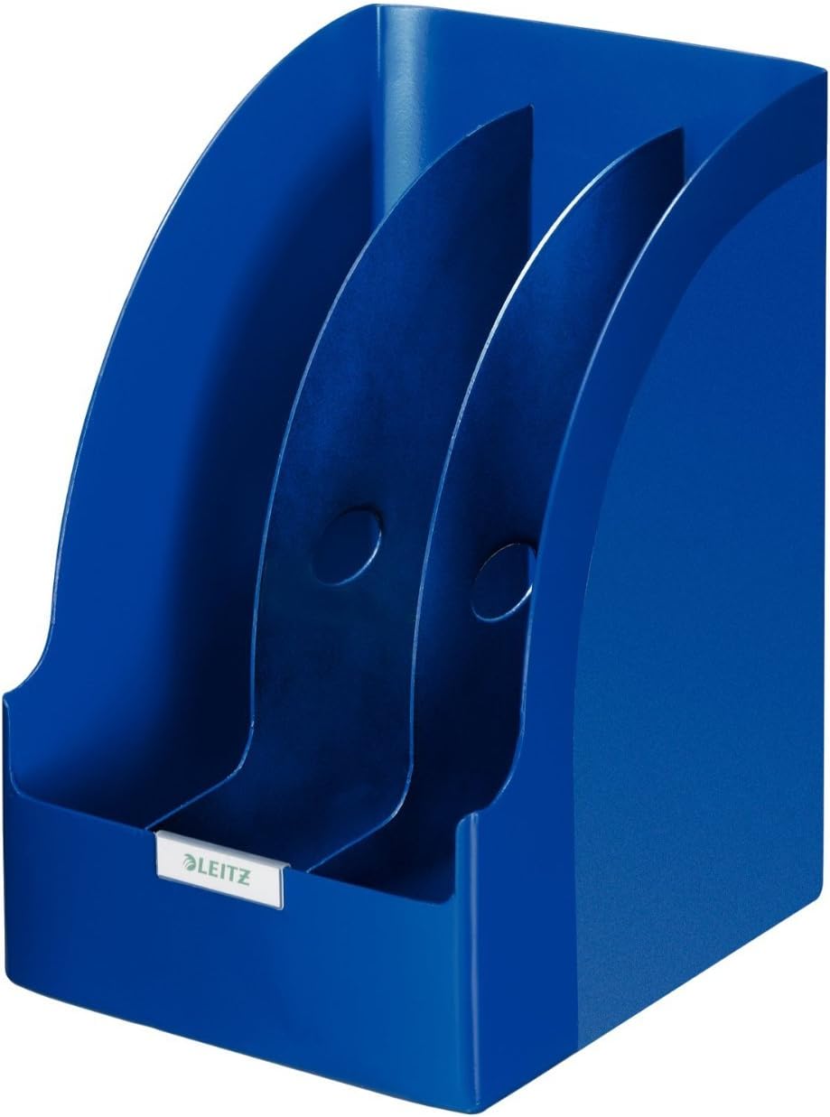 Leitz Stehsammler Jumbo A4, Mit Extragrossem Fassungsvermögen und austauschbarem Beschriftungsschild