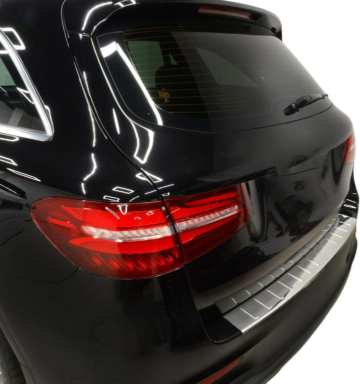 Ladekantenschutz Edelstahl CHROM kompatibel für MERCEDES GLC KLASSE X253 | 2015-03.2019 | premium Qu